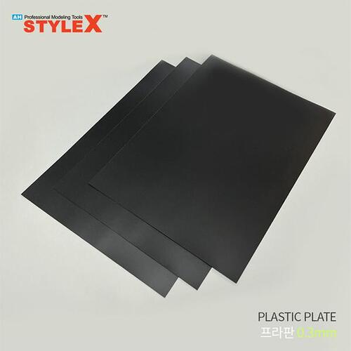스타일엑스 STYLE X 프라판 검정 블랙 210x295x0.3mm (3개입) DM293