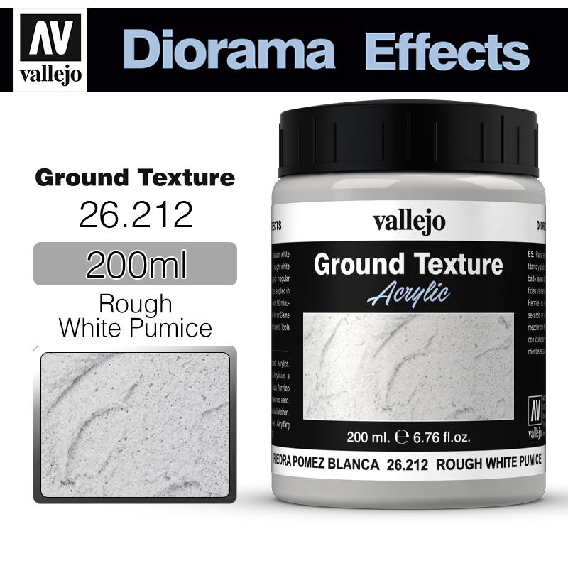 바예호 Ground Texture Rough White Pumice 26212