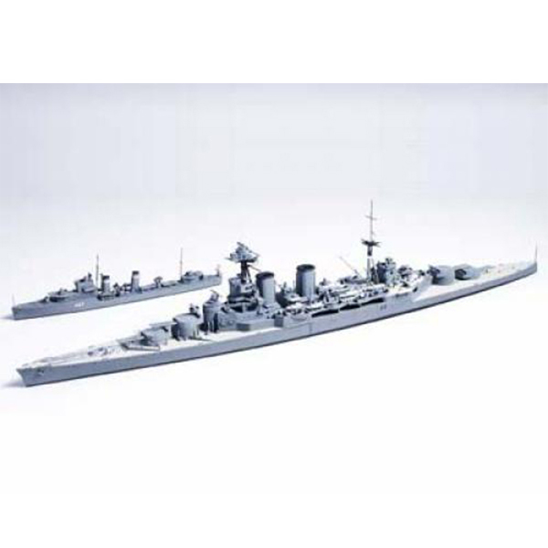 타미야 1/700 영국 해군 순양전함 후두 E급 구축함 덴마크 해협 해전 31806