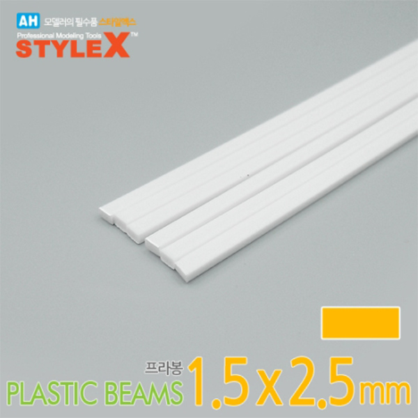 스타일엑스 STYLEX 프라봉 직사각형 1.5X2.5mm(6개입) DM264
