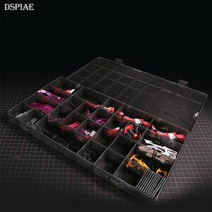 DSPIAE 스토리지 박스 모듈식 36 부품 수납함 보관함 BOX-6