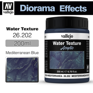 바예호 디오라마 재료 Water Texture Mediterranean Blue 지중해 바다색 26202