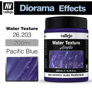 바예호 디오라마 재료 26203 Water Texture Pacific Blue 태평양 바다색