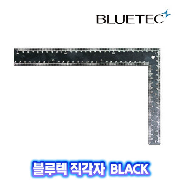 블루텍 직각자 (black) BD-SQ300B