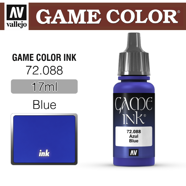 바예호 게임컬러 (잉크) Blue Ink 72088