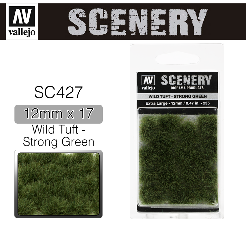 바예호 시너리 Wild Tuft Strong Green SC427