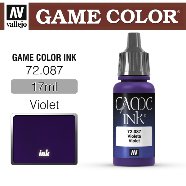 바예호 게임컬러 (잉크) Violet Ink 72087