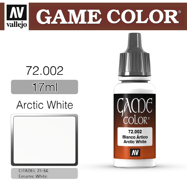 바예호 게임컬러 17ml Arctic White 72002