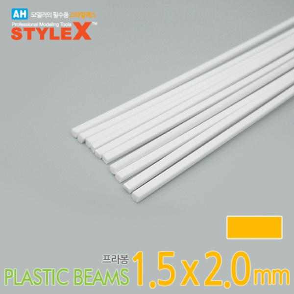 스타일엑스 STYLEX 프라봉 직사각형 1.5X2.0mm(6개입) DM263