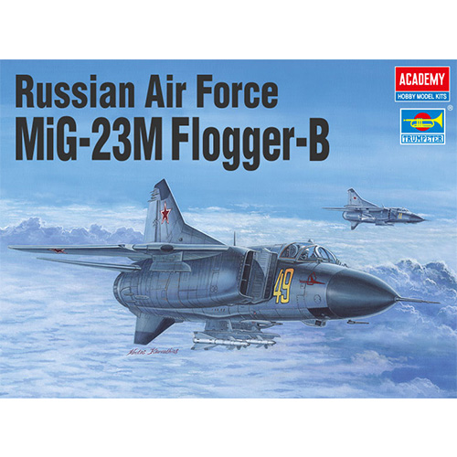 아카데미과학 1/48 러시아공군 MiG-23M 플로거-B 12344