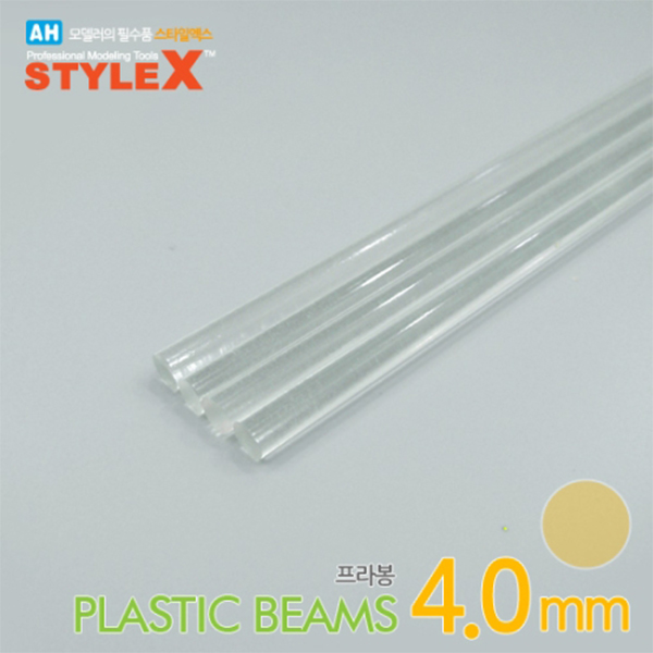 스타일엑스 STYLEX 프라봉 원형클리어 4.0mm(4개입) DM233