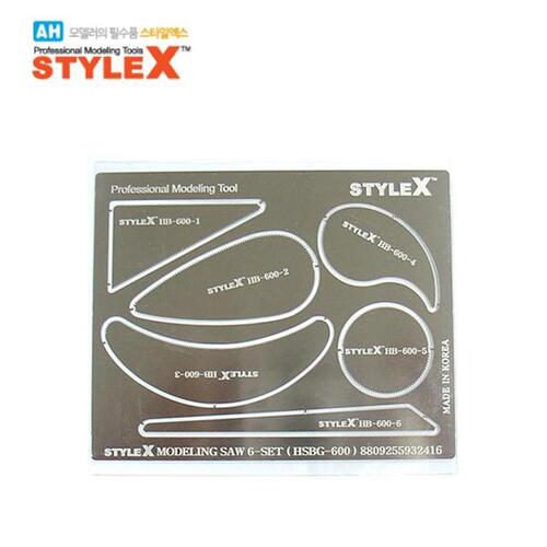 스타일엑스 STYLEX 에칭톱 유선형 BG600