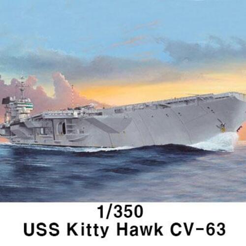 트럼페터 1/350 USS Kitty Hawk CV-63 TRU05619