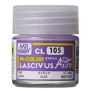 군제 락카 도료 CL105 LASCIVUS Aura 라일락 유광 10ml