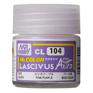 군제 락카 도료 CL104 LASCIVUS Aura 핑크 퍼플 유광 10ml