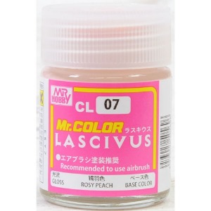 군제 락카 도료 CL07 LASCIVUS 로지 피치 유광 18ml