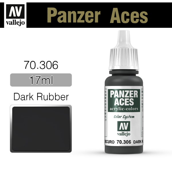 바예호 Panzer Aces 17ml Dark Rubber 70306