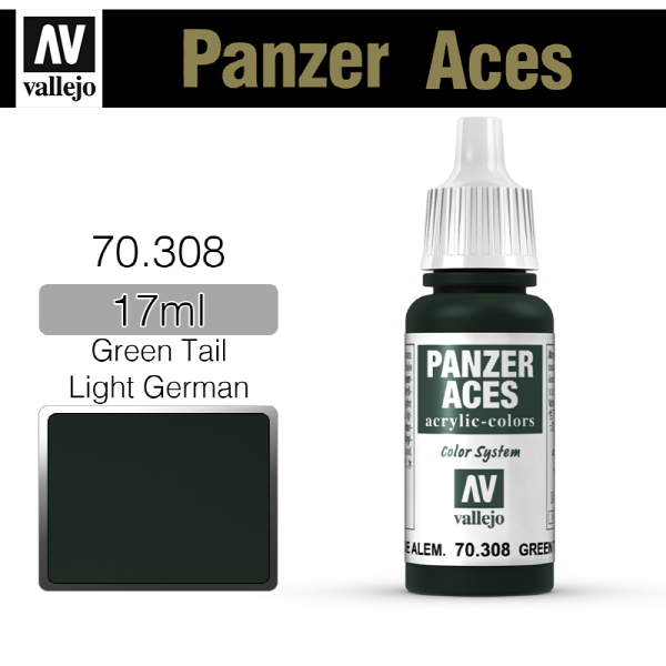 바예호 Panzer Aces 17ml Green Tail Light 70308