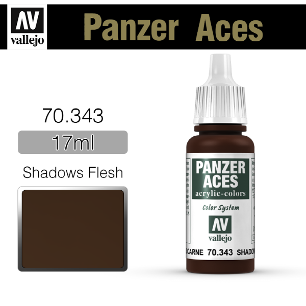 바예호 Panzer Aces 17ml Flesh Shadows 70343