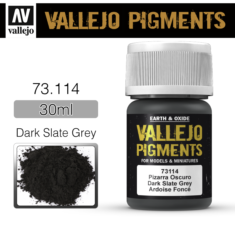 바예호 Pigments Dark Slate Grey 73114