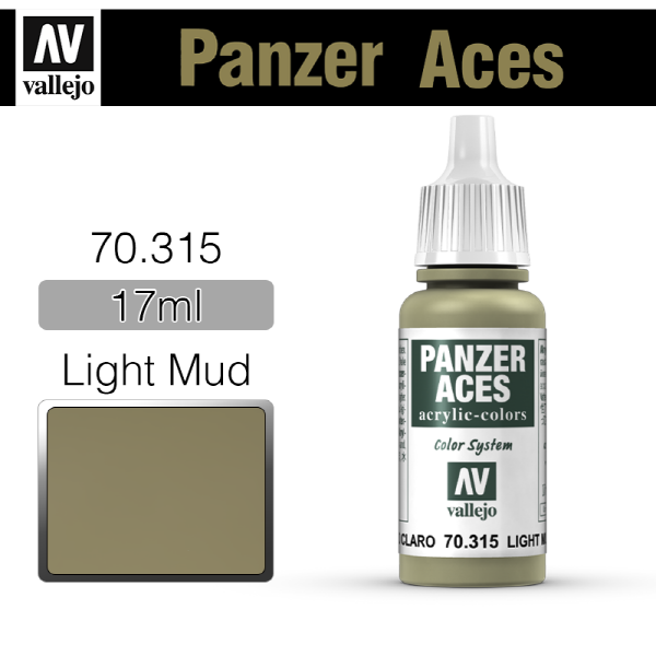 바예호 Panzer Aces 17ml Light Mud 70315