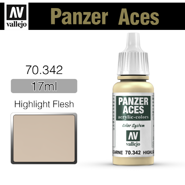 바예호 Panzer Aces 17ml Flesh Highlights 70342