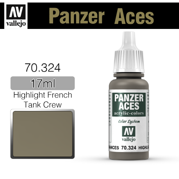 바예호 Panzer Aces 17ml French Tanker Highlights 70324