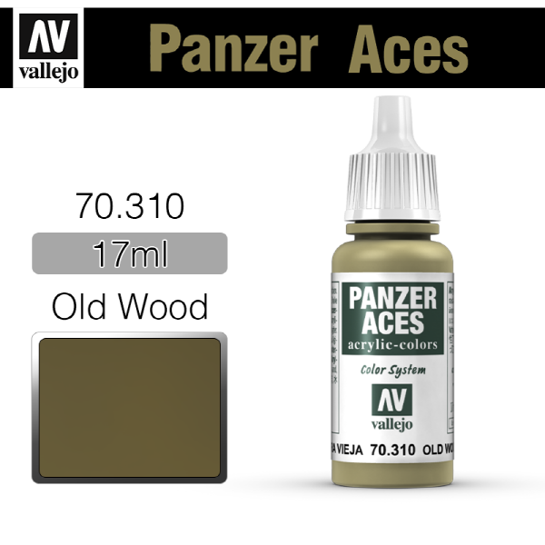 바예호 Panzer Aces 17ml Weathered Wood 70310