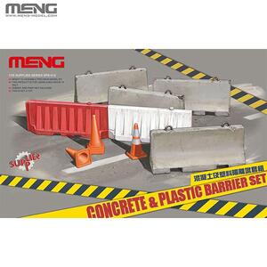 맹  Meng CESPS-012 1대35 콘크리트 및 플라스틱 방벽 세트