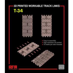 라이필드 RFM CRM2023 1/35 3D Printed Workable Track Links for T-34
